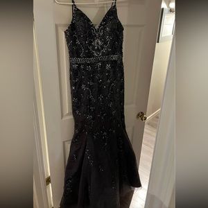 Grey Prom Dress